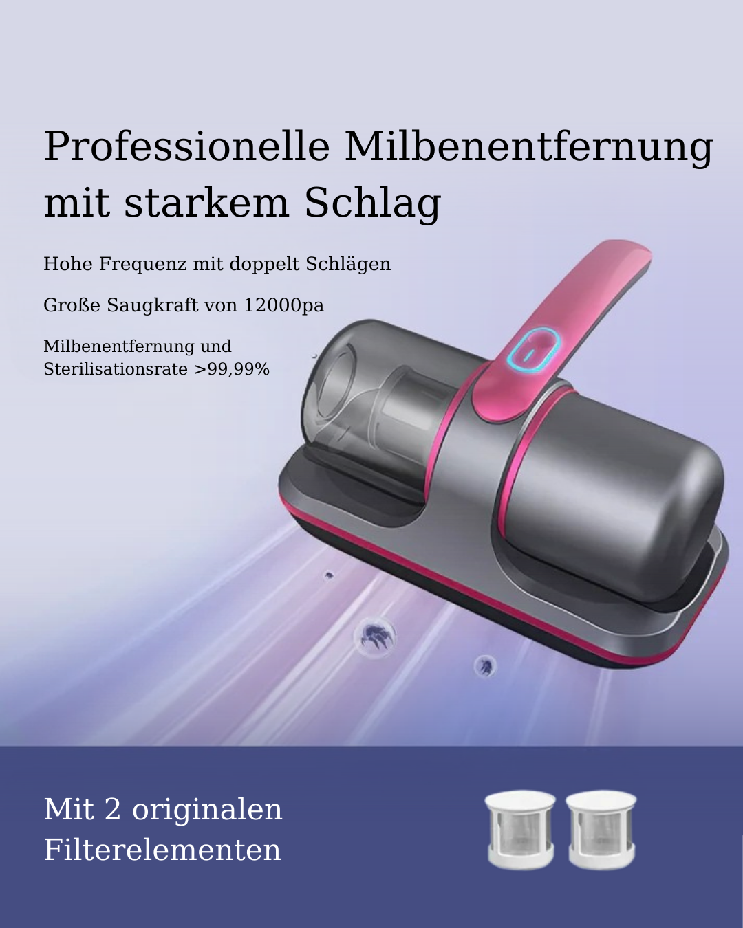 SleepVac® UV Handstaubsauger von MiteGuardians™