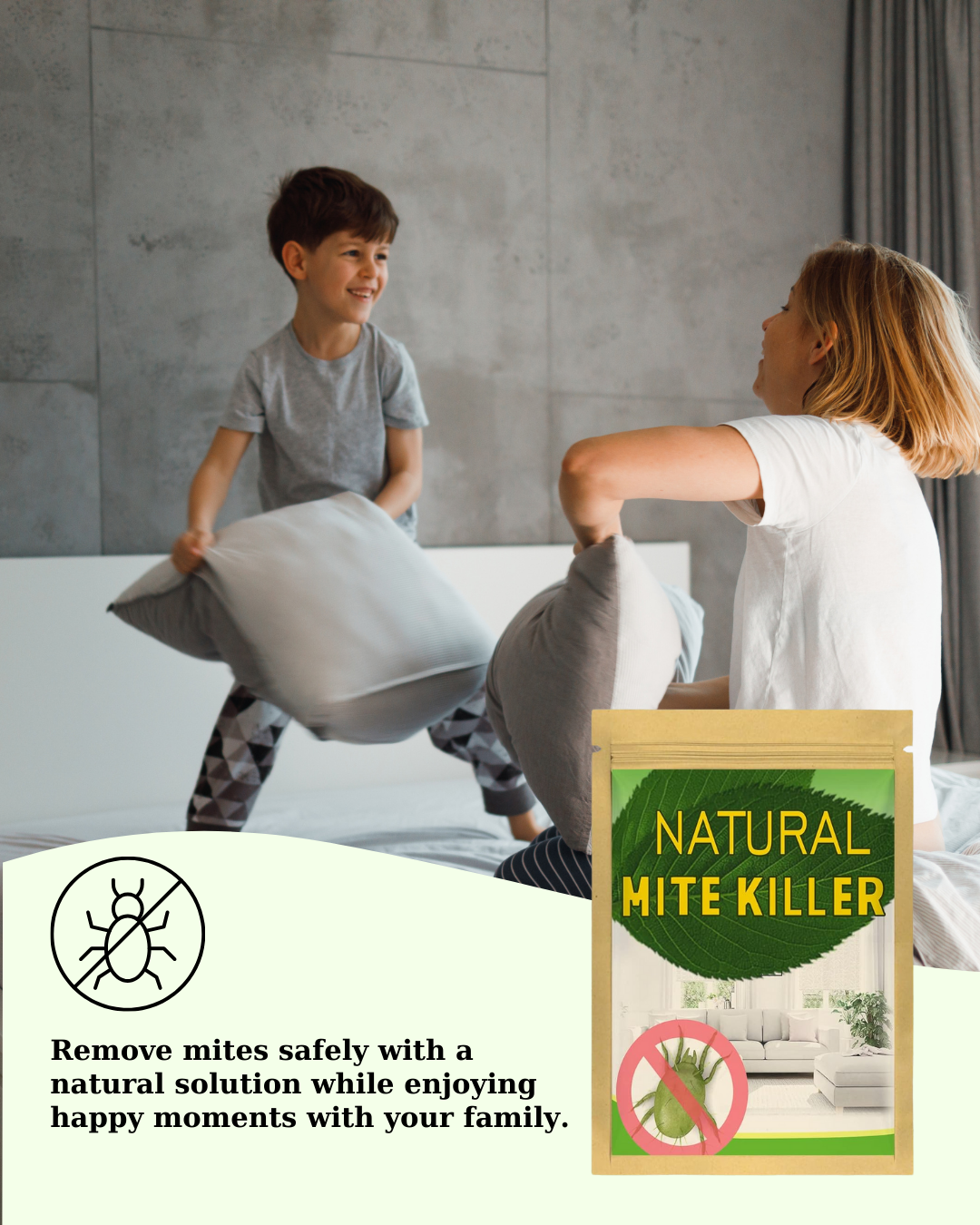 MitePads - Naturally Eliminates Dust Mites